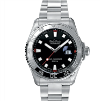 Orologio Paul Picot Uomo PAUL MARINER III in Acciaio 4351S NERO - 4351S NERO